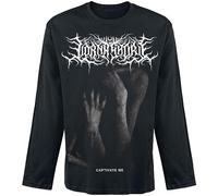 Lorna Shore Dancing Like Flames Homme T-Shirt Manches Longues Noir L