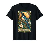 L'ornithologue Magpie Corvid, Amateur d'oiseaux T-Shirt Graphique avec Valeur