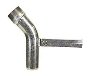 Loro Tubulure de remplissage Loro-x 00708.050X DN 50, 2" AG, avec ancrage mural