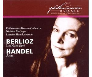 Lorraine Hunt Lieberson, Philharmonia Baroque Orchestra, Nicholas McGegan - Berlioz: Nuits d'Ete, Handel: Arias by Lorraine Hunt Lieberson, Philharmonia Baroque Orchestra, Nicholas McGegan (2011) Audio CD
