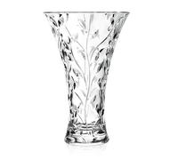 Lorren Home Trends Vase Laurus en Cristal 28 cm Fabriqué en Italie