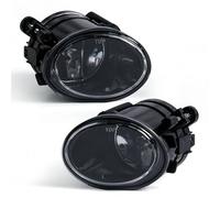 LORSKRD Feux anti-brouillard Phares Antibrouillard Voiture Pour E39 Pour M5 2001 2002 2003 E46 Série 3 Pour M3 2004 2005 2006 Phare Pare-chocs Avant Halogène LED Auto 12V(LED Bulbs White)