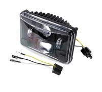 LORSKRD Phares Avant Phare LED 4x6 Pour Peterbilt 357 379 378 320 362 Pour Kenworth T800 W900 T600A C500 K100E T400(Le noir)