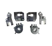 LORSKRD Phares Avant Pour A4L B9 8w 2017 2018 2019 Kit Réparation Phare Voiture Griffe Support Phare 8W0998121 8W0998122 Support Bague Protection(1 paire)