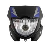 LORSKRD Phares Moto Avant LED Ensemble De Phares Pour Moto Pour XTZ125 Carénage Accessoires Enduro Lampe Frontale Pour Motocross Dirt Bike(Le noir)