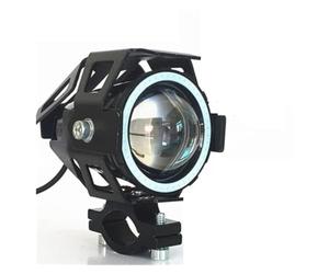 LORSKRD Pour Phares Avant À Flash Phare Moto | Externe Angel Eye Demon Eye U7, Projecteurs LED De Modification De Moto