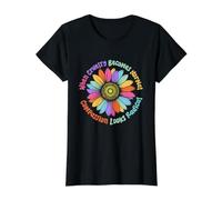Lorsque la cruauté Devient Normale, la Compassion Semble radicale T-Shirt Graphique avec Valeur, Femme, Noir, S