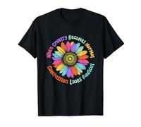 Lorsque la cruauté Devient Normale, la Compassion Semble radicale T-Shirt Graphique avec Valeur, Homme, Noir, S