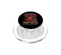 Lorsque la rivière Rouge coule, Prenez la Route de Terre PopSockets PopGrip pour MagSafe