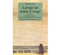 Lorsqu'un matin d'orage