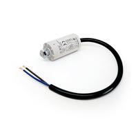 LORTECH Condensateur Permanent 5µF, 450V AC, 250mm Câble, Moteur Monophasé, Fixation M8