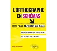 L'orthographe en schémas. Pour mieux mémoriser les règles - Brigitte Lancien-Despert - Ellipses - broché - Méthode de langue
