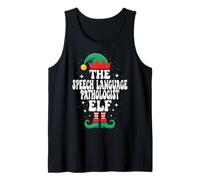 L'orthophoniste Elf Funny Christmas Matching Débardeur
