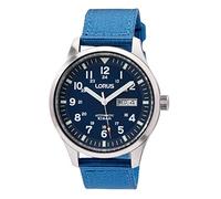 Lorus 32025166 Montre analogique Automatique pour Homme, Bleu, Taille Unique, Sangles