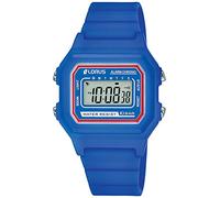 Lorus Enfant - Chronographe en Acier Inoxydable et Plastique avec Bracelet en Silicone