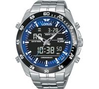 Lorus Homme Analogique-Numérique Quartz Montre avec Bracelet en Métal RW629AX5