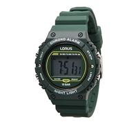 Lorus Homme Digital Quartz Montre avec Bracelet en Silicone R2309PX9