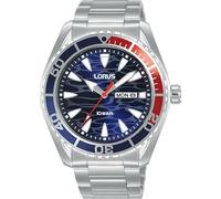 Lorus Hommes Analogique Quartz Montre avec Bracelet en Acier Inoxydable RH383AX9