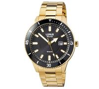 Lorus Hommes Analogique Quartz Montre avec Bracelet en Métal RX308AX9