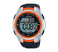 Lorus Mens alarme chronographe inoxydable boîtier en acier R2311LX9