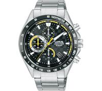 Lorus Men's Chronograph Analogue Quartz Watches Argent Taille unique Male