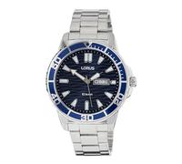 Lorus Montre à Quartz analogique pour Homme avec Bracelet en métal RH357AX9, Bleu