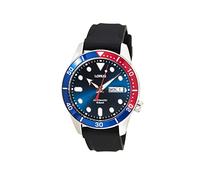 Lorus Montre analogique Automatique pour Homme, Bleu/Rouge, Taille Unique, Sport