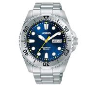 Lorus Montre Automatique analogique pour Homme avec Bracelet en Acier Inoxydable