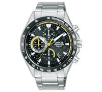 Lorus Montre Chronographe Sport Homme (43,5 Mm) Cadran Noir / Bracelet RM313JX9