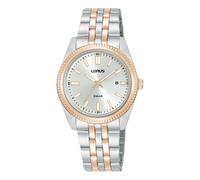 Lorus montre décontractée féminine 30 mm bicolore en acier inoxydable RJ282BX9