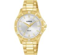 Lorus - Montre Lorus pour femme, acier inoxydable, or, zirconium, RG282XX9 - Montre - Acier - Allié or jaune - 34 mm