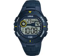Lorus - Montre numérique Lorus pour enfants avec bracelet en silicone, Bleu, R2383PX9 - Montre - Silicone - - 36 mm
