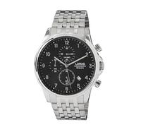 Lorus RM335JX9 Montre à Quartz analogique pour Homme avec Bracelet en métal, Noir