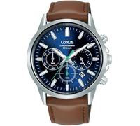 Lorus Hommes Analogique Quartz Montre avec Bracelet en Cuir RT381KX9