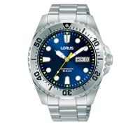 Lorus Montre RL473BX9 Automatique Homme Argenté 44 mm 10 ATM