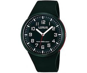 Lorus Watches - RRX47DX9 - Montre Femme - Quartz Analogique - Eclairage - Bracelet Caoutchouc Noir