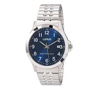 Lorus Montre RS973CX9 – Analogique – Bracelet acier plaqué argent – Cadran bleu – Mixte