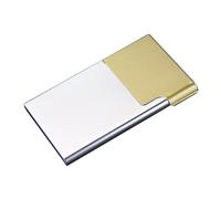 Lorxilar Boîte À Cigarette Métal Étui À Cigarettes Slim Étui À Cigarettes Peut Contenir 9 CigarettesGold,One Size