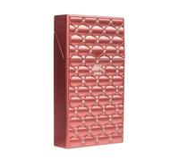 Lorxilar Étui À Cigarette Slim Plastique Étui À Cigarette Longue pour Hommes Et Femmes pour 100mm Slim 20 CigarettesOrange,One Size