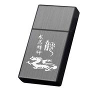 Lorxilar Etui À Cigarettes Slim en Aluminium Rétro Boîte À Cigarettes Slim pour Homme Femme Étui À Cigarettes pour 100mm Slim 20 CigarettesF,One Size