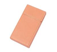 Lorxilar Étui Boite A Cigarettes en Cuir PU Slim Homme Femme Paquet De Cigarettes Fermeture Aimantée,One Size,Yellow