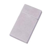 Lorxilar Étui Boite A Cigarettes en Cuir PU Slim Homme Femme Paquet De Cigarettes Fermeture Aimantée,One Size,Grey