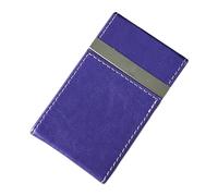 Lorxilar Étuis À Cigarettes en Cuir, pour 20 Cigarettes, Boîte À Cigarettes pour Hommes Et Femmes, ModernePurple,One Size