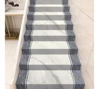 Lorxilar Marchettes D'Escalier Tapis D'escalier Rouleau Complet De Auto-adhésif Tapis De Marches D'escalier Sécurité TapisD,150x100cm/59x39.4in