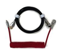 LORYEANM Aviator-Connector Câble USB C spiralé pour jeux vidéo A | Câble enfichable d'aviation, câble spiralé de type C pour clavier mécanique, câble enroulé USB C personnalisé