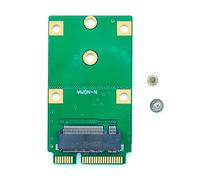 LORYEANM Carte adaptateur SSD M.2 pour SSD PCI-E 3.0 | MSATA vers M.2, B pour SSD, Sata-Bus SSD, PCI-E Adapter Converter Card, 2230 2242