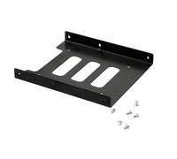 LORYEANM SSD 2,5" vers plateau de baie 3,5", support de montage | 1 ensemble de support de montage en métal, disque dur, pour ordinateur, plateau