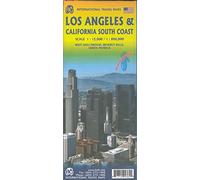 Los Angeles et sud de la Californie – Plan de Los Angeles 1:15 000 / Côte sud 1:800 000 – ITM
