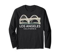 Los Angeles Architecture Skyline City Gratte-Ciel Bâtiments Manche Longue