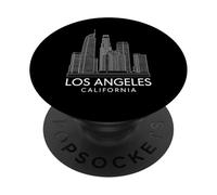 Los Angeles Architecture Skyline City Gratte-Ciel Bâtiments PopSockets PopGrip Adhésif